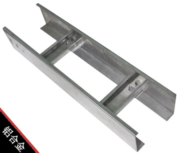 鋁合金電纜橋架規(guī)格及理論重量表(圖2) 鋁合金梯式電纜橋架